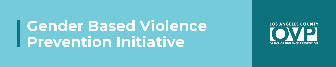 Gender-based Violence Prevention Initiative.